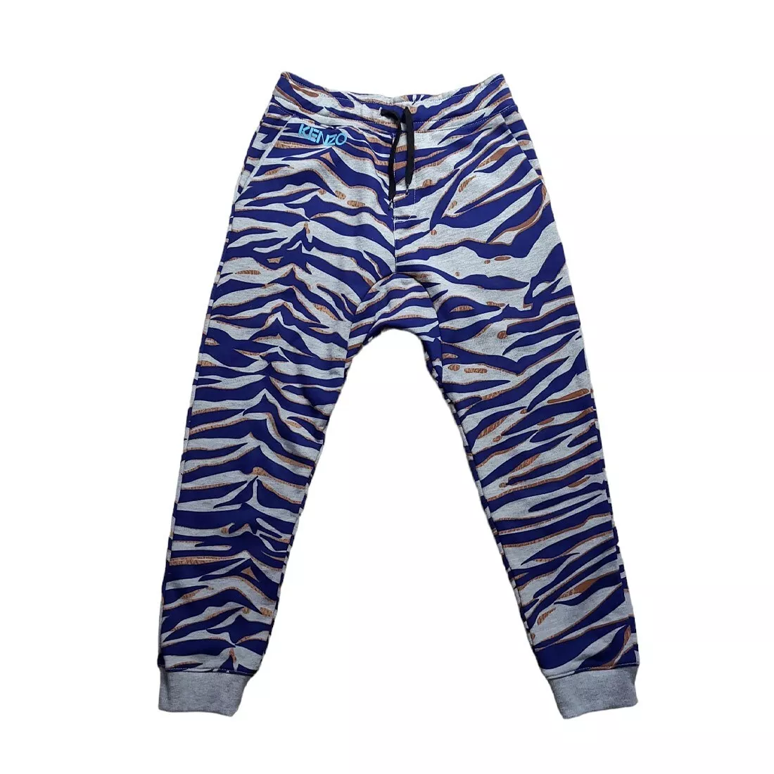 Kenzo Kids animal-print drawstring shorts - White