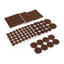 145Pcs Furniture Pads Chair Leg Floor Protectors Felt Pads Hardwood Floors UE