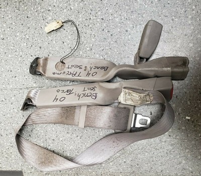 02 04 Toyota Tacoma Front Bench Seat Belt Gray Used Ebay