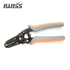 IWISS FSA-0626 Wire Stripper Plier with Cable Cutter 20-10AMG Solar Cable Pliers