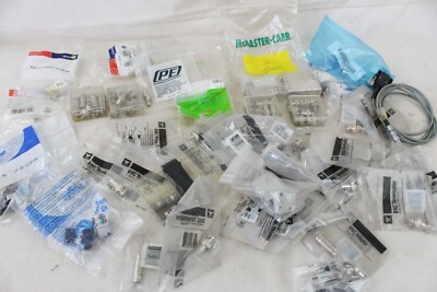 NEW Electronics Component Lot Ideal BNC Adapter Terminator Connectors Leviton