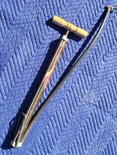 Vintage Tire Pump "Golden Rod" By Dutton-Lainson, Hastings Nebraska