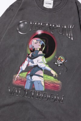 vaultroom × CYBERPUNK LUCY TEE White VR × CYBERPUNK LUCY TEE / WHT – VAULTROOM