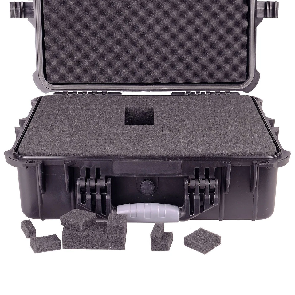 20" Weatherproof Hard Case For DSLR Camera & Lenses w/ Pelican Style Pluck Foam - Image 2 of 4