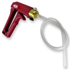 Vacuum Pump LeLuv MAXI Red Handle and Clear Hose