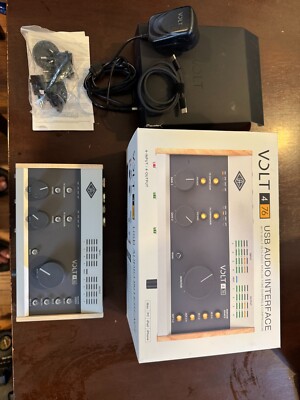 Universal Audio Volt 476P  4-in/4-out USB 2.0 Audio Interface new
