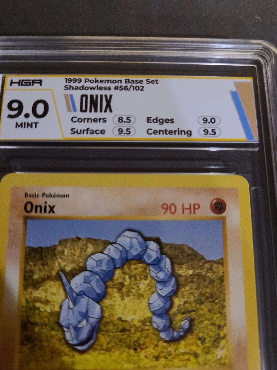 Onix - Base Set (Shadowless) - Pokemon