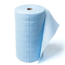 6 Rolls AC Heavy Duty Blue Wipes Multipurpose Chux Cloth 80 Sheets Per Roll