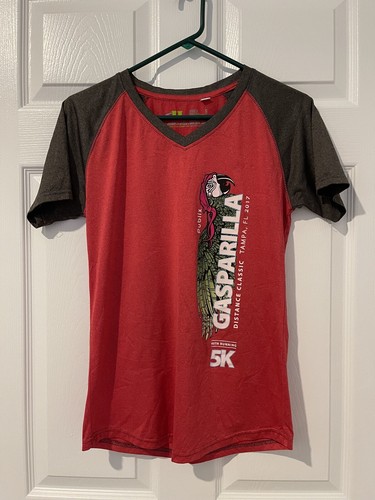 Gasparilla 40th Publix Distance Classic Tampa 5K Parrot 2017 T-Shirt Sz S EUC