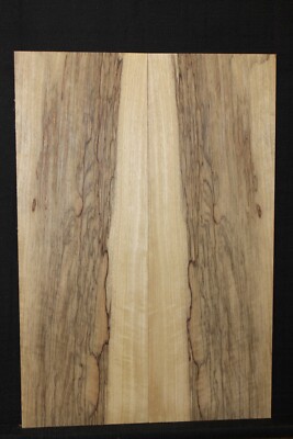 figured black limba / korina  book matched guitar top. 0.41'' thick