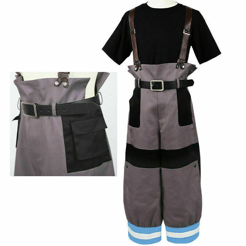  Gegexli Anime Fire Force Cosplay Costumes Shinra