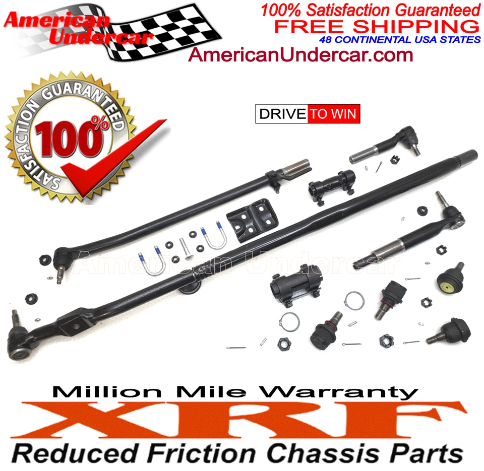 Kit de dirección de varilla de amarre de rótula XRF Dodge Ram 2500 3500 2009-2012 4x4 estilo T Foto 2 de 4