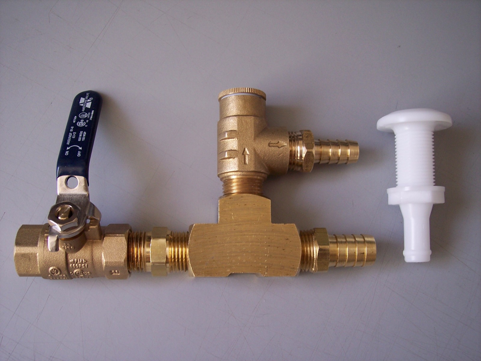 Hot Rod jet boat water pressure regulator kit with Ball Valve eBay