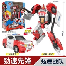 Hello Carbot EGRWBOOM 2-Step Transforming Robot Figure Car Vehicle Toy 6.7In