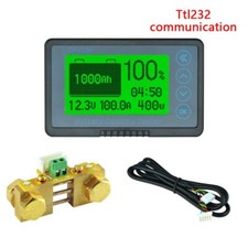 TF03K Battery Capacity Tester RV Battery Indicator TF03-B-100A-TTL232 100A tps