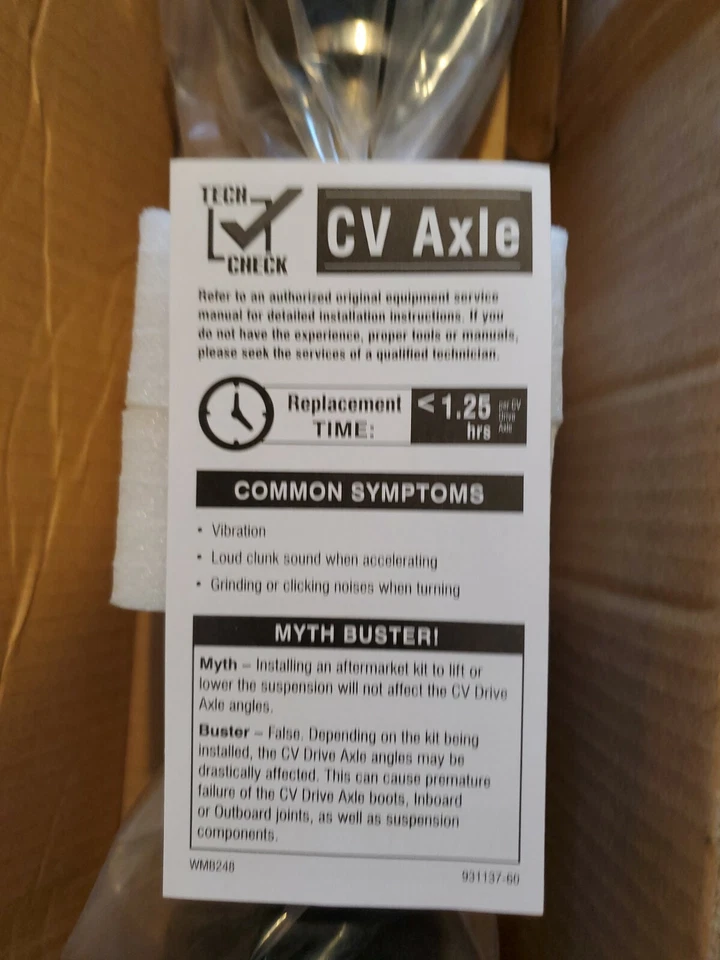 Conjunto de eje CV pasajero delantero para Toyota Highlander Camry Solara 2,4 L Foto 3 de 4