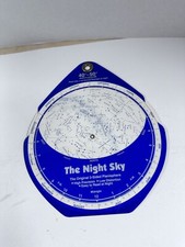 David Chandler "The Night Sky" Planisphere 40 -50  North Latitude 2-Sided