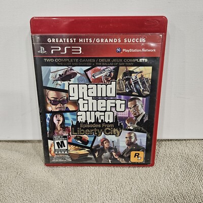 Grand Theft Auto: Episodes From Liberty City PS3- Greatest Hits Edition (Sony)