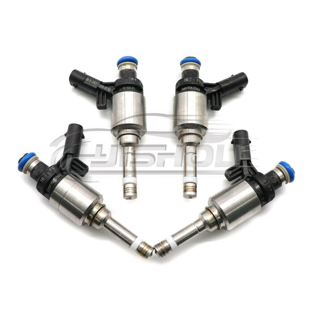 4pcs Fuel Injectors Fits For VW GTI Tiguan AUDI A3 A4 A5 Q5 TT 2.0