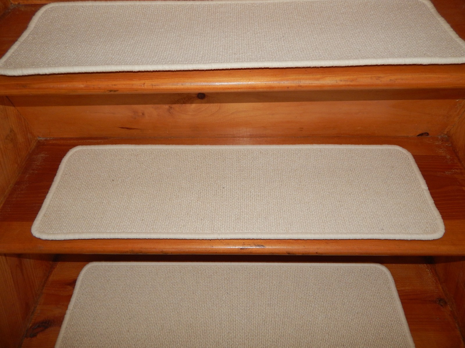 13 Steps = 9" X 30" + LANDING 30" X 30" Wool Woven Carpet Stair Treads. eBay