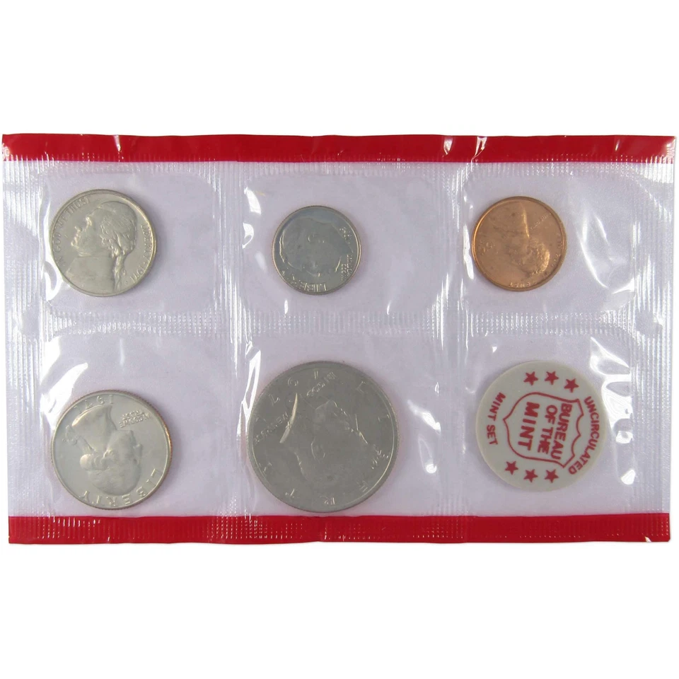 1971 Uncirculated Coin Set U.S Mint Original Government Packaging OGP - Image 4 of 4