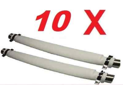 10 FLAT COAXIAL COAX CABLE RG6 DOOR WINDOW HD TV CATV RG59 SATELLITE ANTENNA 5
