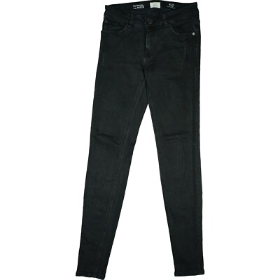 QS s.Oliver 34 jeans trousers stretch superslim skinny S W27 L32 black used look