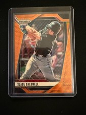 Slade Caldwell 2025 Prizm Orange Wave Prizm #48/49 - Arizona Diamondbacks
