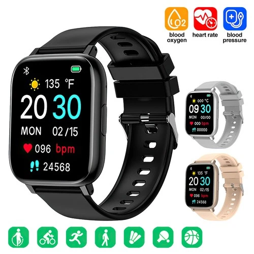 2025 Smart Watch For Men/Women Waterproof Smartwatch Bluetooth iPhone Samsung - Picture 1 of 38