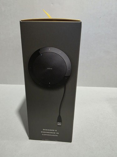Jabra GN Speak 510 USB & Bluetooth Speakerphone Black PHS002W NIB SEALED ๐ฅ - Afbeelding 3 van 7