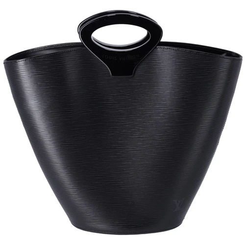 LOUIS VUITTON（LV） Borsa a mano Louis Vuitton Noctambule Epi M54522 pelle nera logo LV inciso