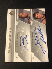 2003-04 SP Authentic SP Dual Signatures Brian Cook Luke Walton #CW-A Auto