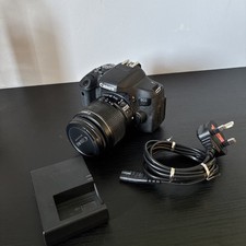 Canon EOS 750D DSLR Camera 24.2MP with 18-55 Lens - shutter count only 2k