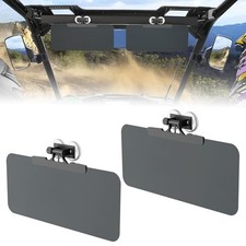UTV Magnetic Sun Visor for Golf Carts - 2 Pieces with Pro-Fit Bar