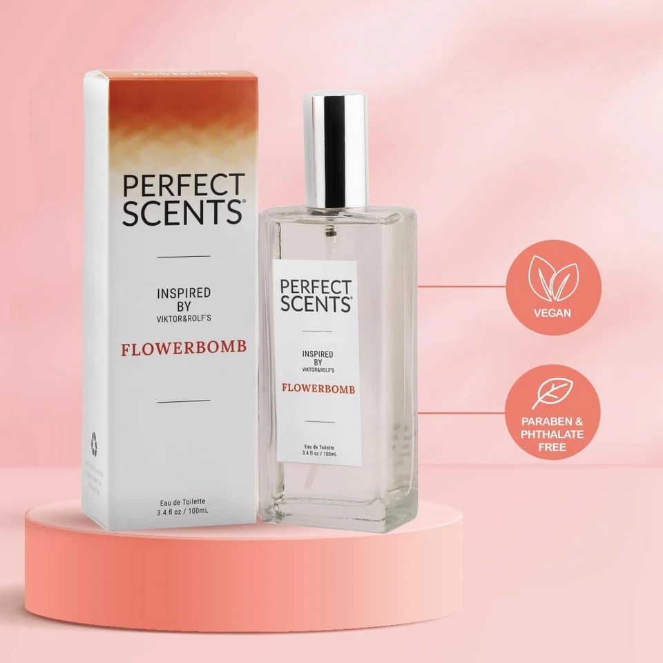 Fragancias | Inspirado en V&R’s Flowerbomb | Eau de Toile’s para mujer | Vegano, P... Foto 4 de 4