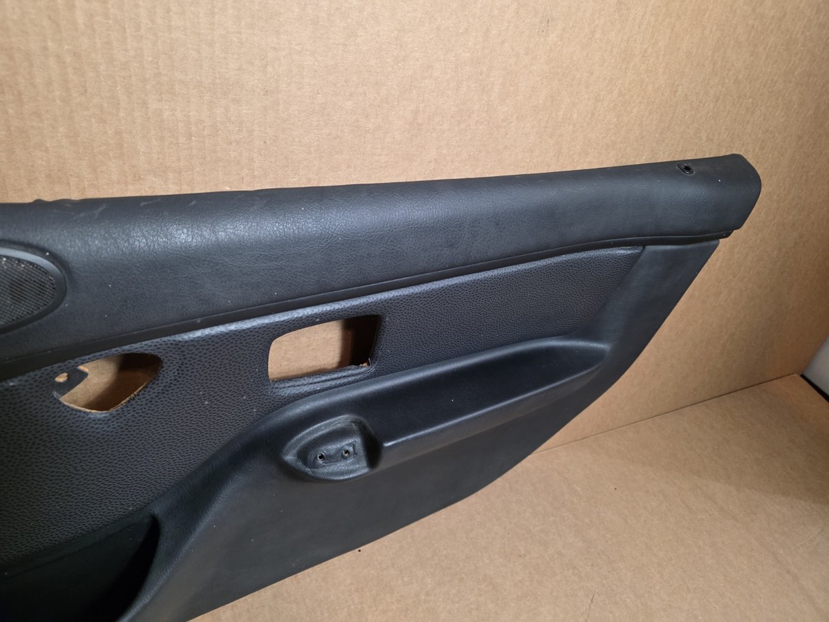 97 BMW Z3 E36 1.9L Door Panel, Door Card, Right, Oregon Black 96