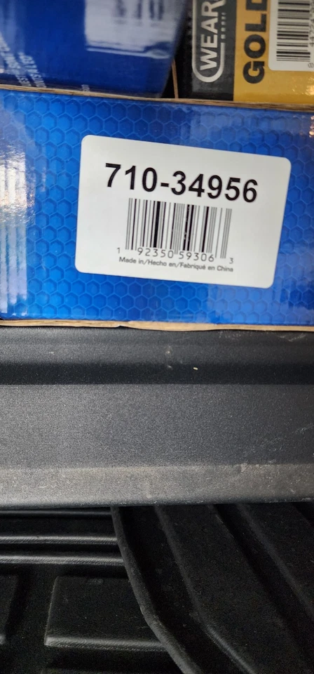extremidade de tirante de direção Ford F Super Duty 2005 a 2022 F-250 F-350 F-450 F-550 - Imagem 2 de 2