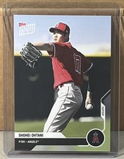 2020 TOPPS NOW Road to Opening Day #OD-166 SHOHEI OHTANI ANGELS Print Run 431