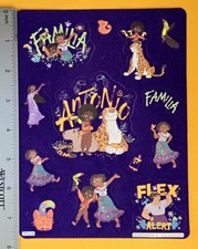 Disney Encanto VELVET Large Sticker Single Sheet