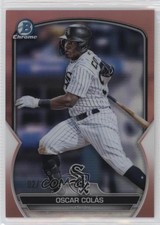 2023 Bowman Chrome Prospects Rose Gold Refractor 2/10 Oscar Colas #BCP-13 n0c