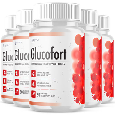 (5 Pack) Glucofort Pills Advanced Blood Health Support Gluco Fort 300 Capsules