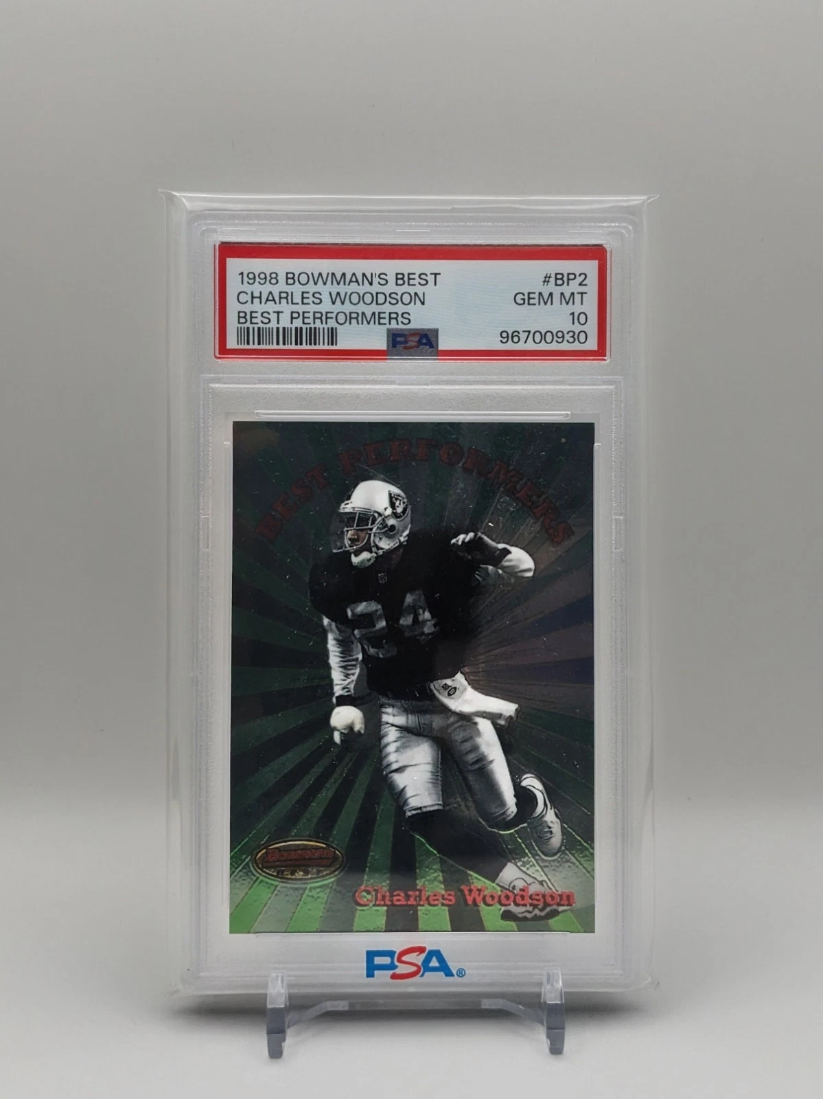 Charles Woodson Bowman's Best Best Performers #BP2 Base