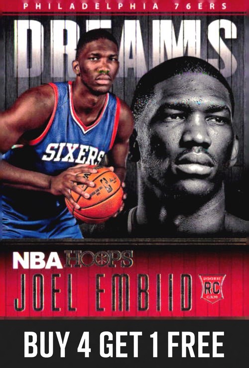 Joel Embiid 2014-15 Hoops Dreams #6 Philadelphia 76ers