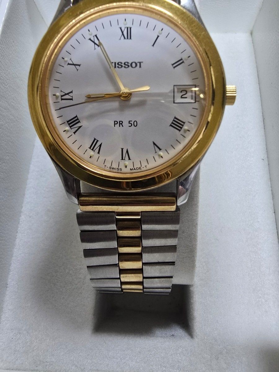 USED] TISSOT PR50 J172/272K quartz bracelet working condition FROM