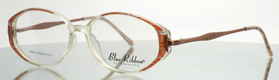 BLUE RIBBON by Marchon BR37 Cashmere Womens Oval Eyeglasses 53-15-135 B:37