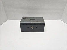 Rockaway Gray Metal Box Slot  Key  Cash Tickets