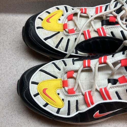 Mens Nike Air Max 640744-016 - White / Black / Yellow - Size 12 Men’s Preowned - Picture 11 of 11