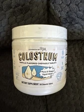 Legendairy Milk Colostrum Chewables Vanilla Flav  Digestive Health Bloating 60ct