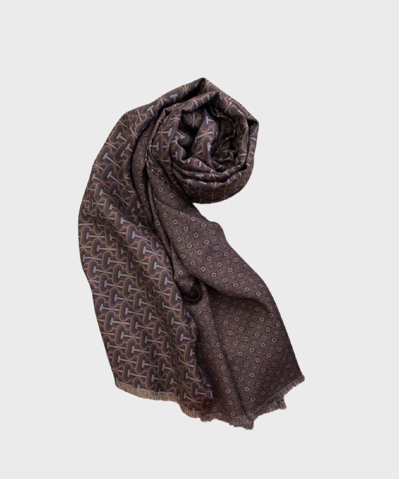 Двухсторонний монтажный прибор Arcuri Schal aus Seide и Wolle mit Rover braun SET24016 54790₽