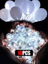 Listing image for 150pcs LED White Glow Ball Lights Balloon Party Decoration Battery Lights-UK